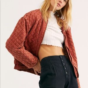 Free People Dolman Quilted Jacket Wild Wild West